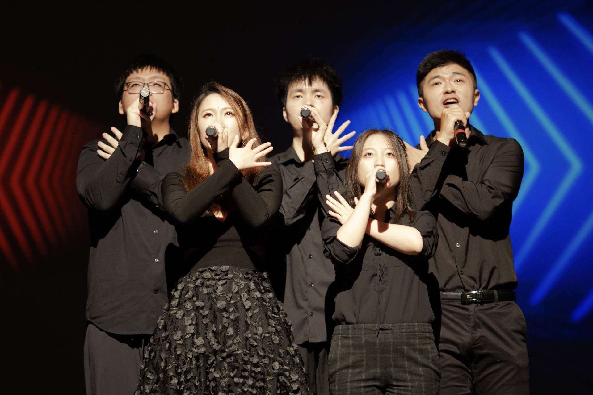 CMCA performance on stage
