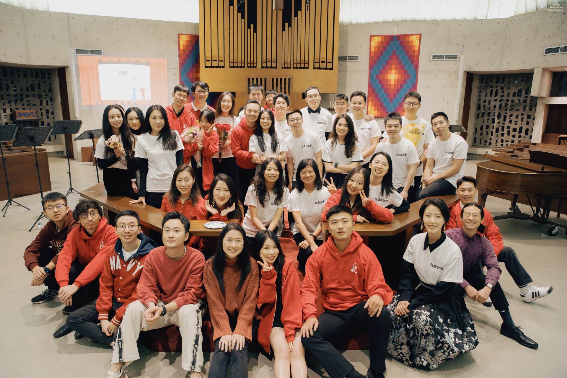 CMCA New Year concert group photo